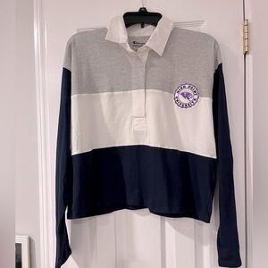 High Point University HPU crop Champion shirt